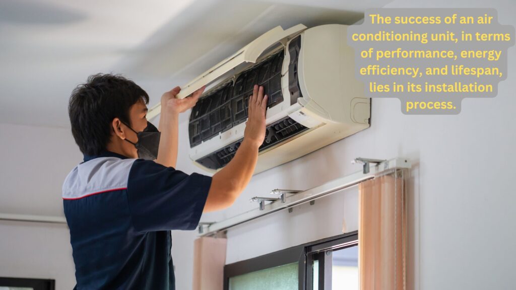 AC installation in Dubai