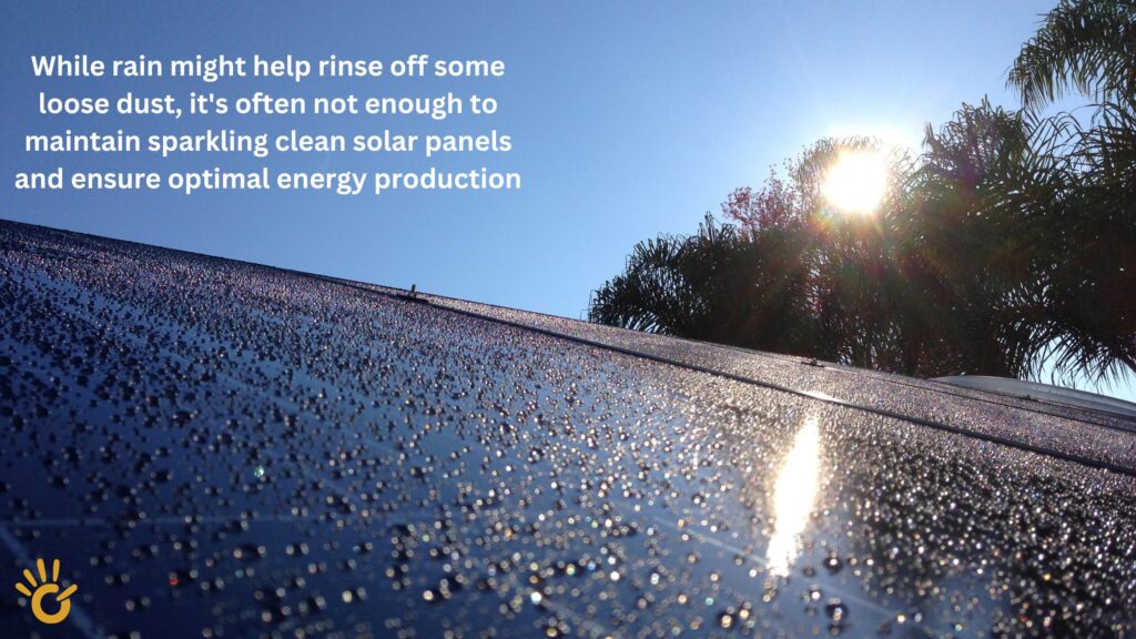 Can Rain Clean Solar Panels