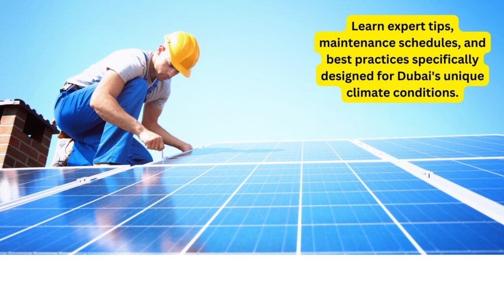 Solar Panel Maintenance in Dubai