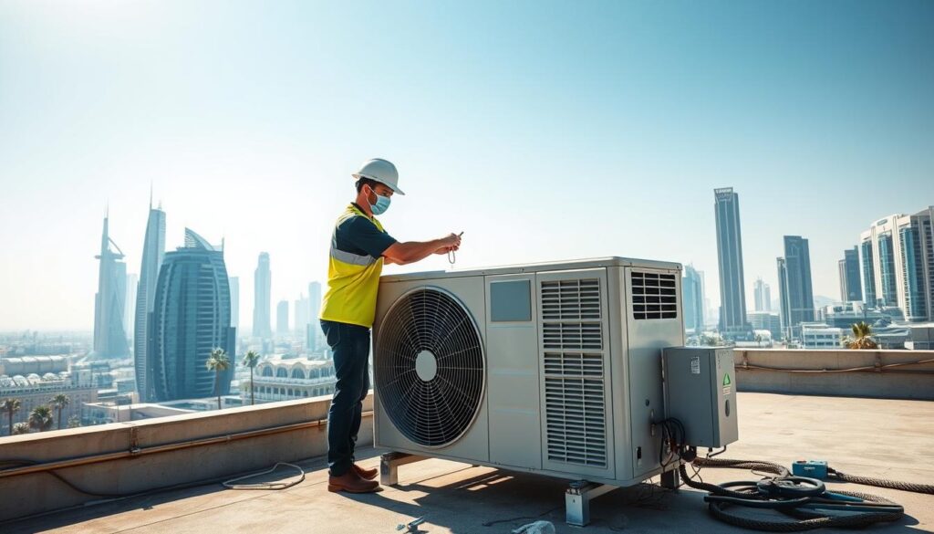 Split AC repair Dubai