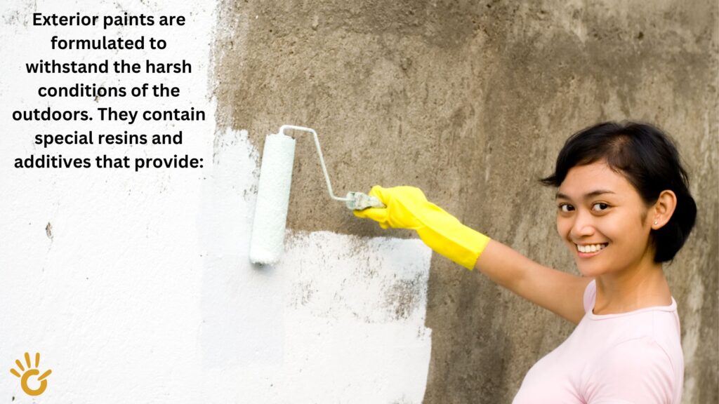 use Exterior paints inside
